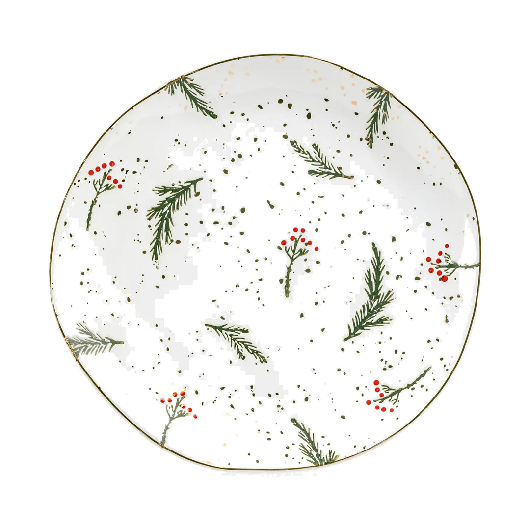 GRACE TEAWARE Holly Berries Dinner Plate Default Title