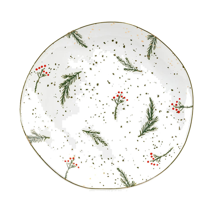GRACE TEAWARE Holly Berries Dinner Plate Default Title