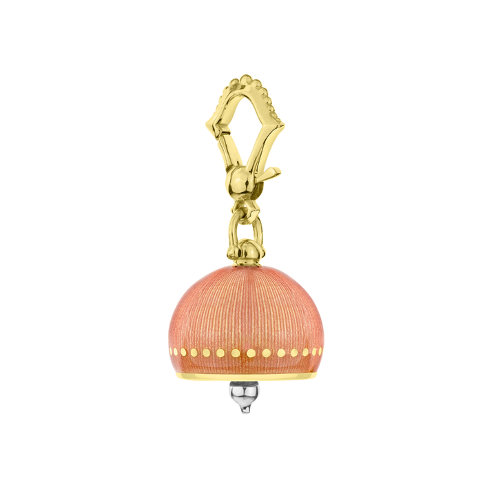 PAUL MORELLI 18K YG MEDITATION BELL ROSE ENAMEL #3