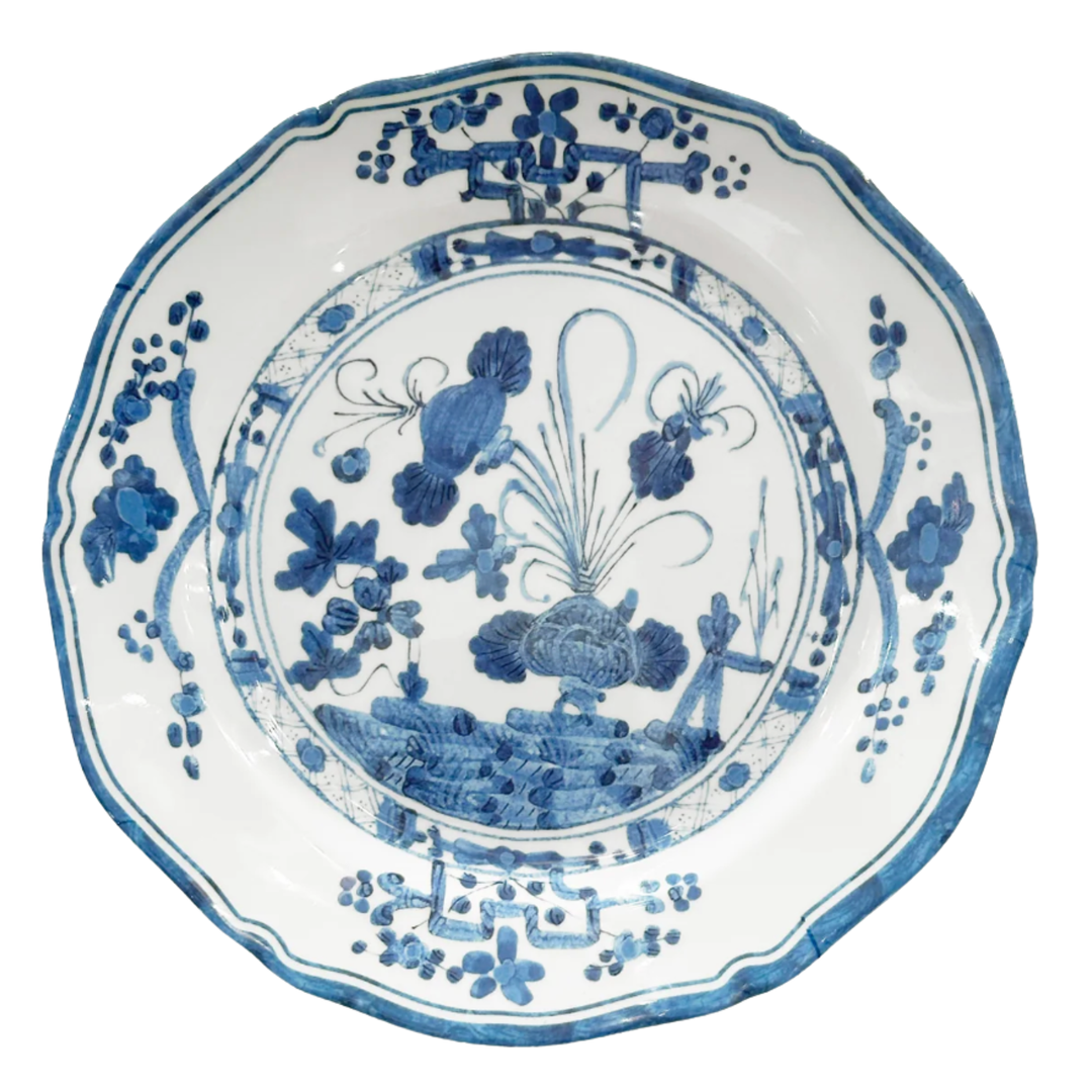 BEATRIZ BALL Vida Faenza White And Blue Salad Plate Default Title