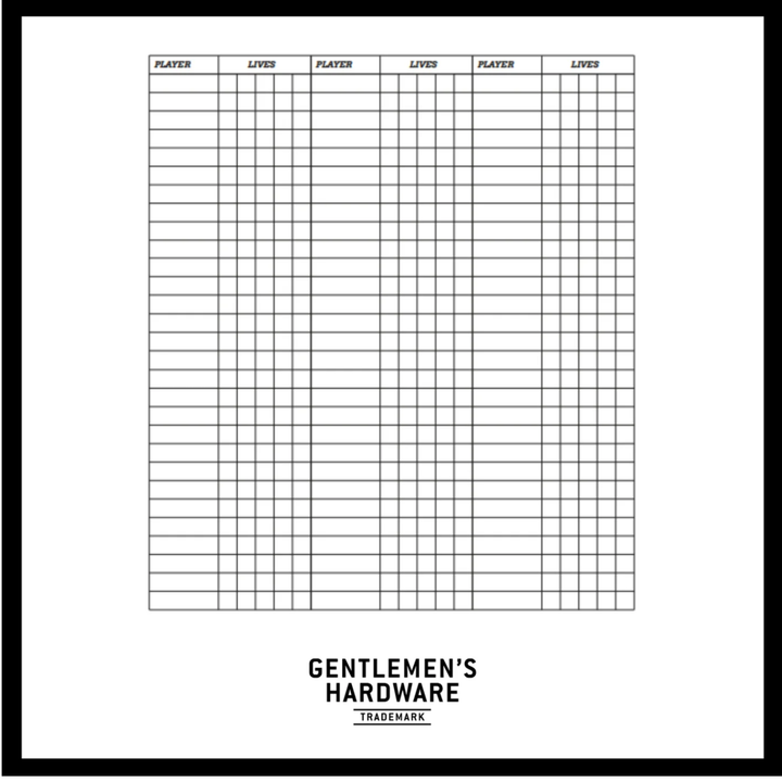 GENTLEMEN'S HARDWARE Campfire Call The Shots Shot Cup and Dice Game