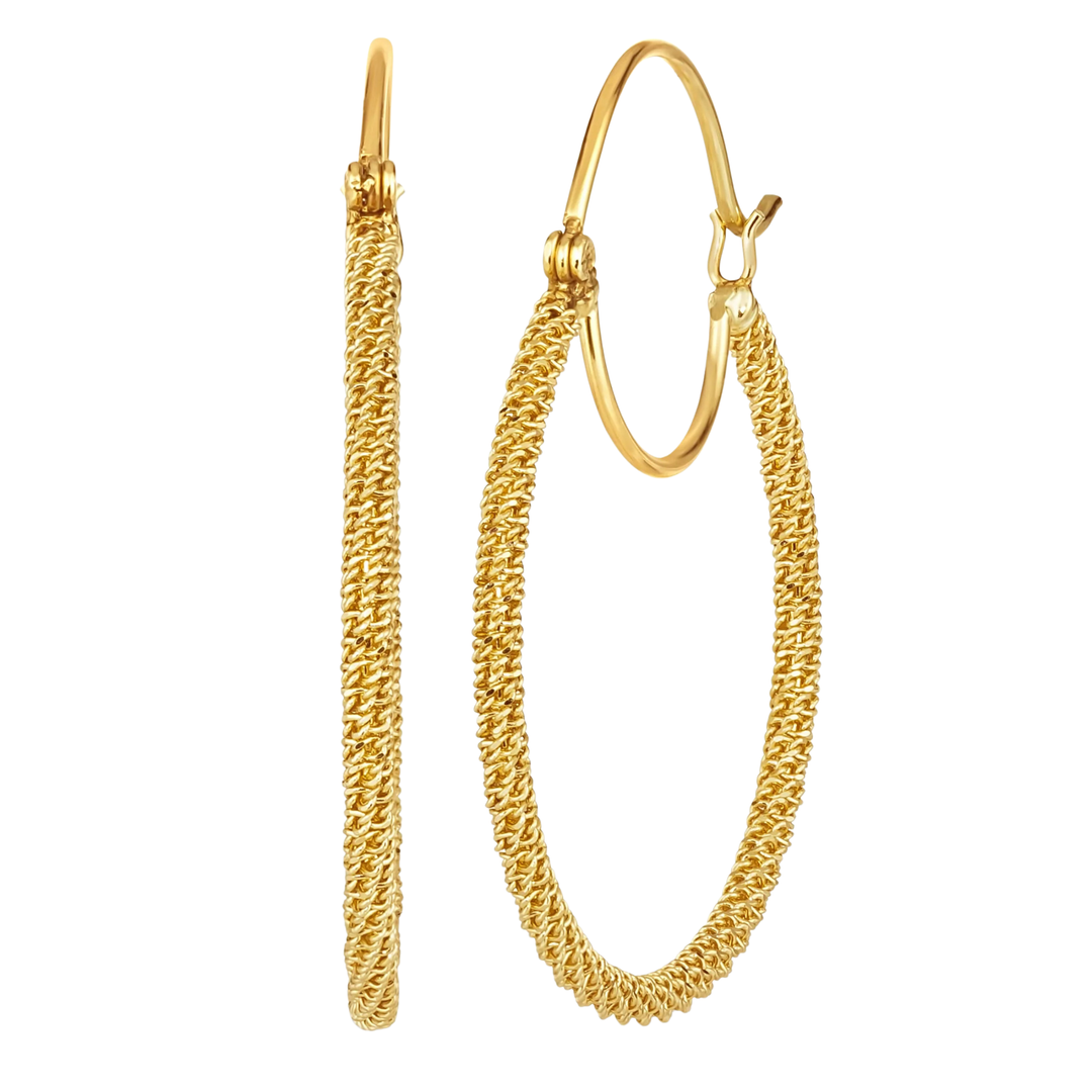 AMALI Stardust 18K Yellow Gold Medium Earrings