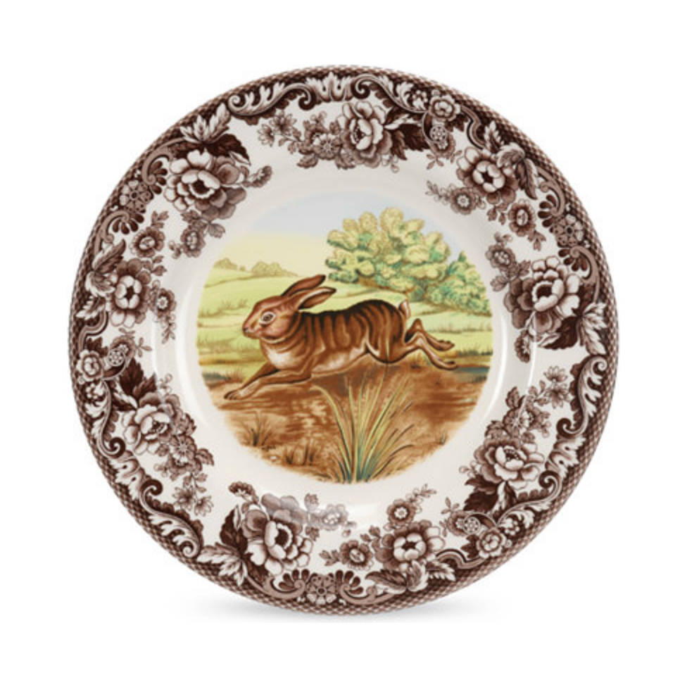 SPODE Woodland Rabbit Dinner Plate Default Title