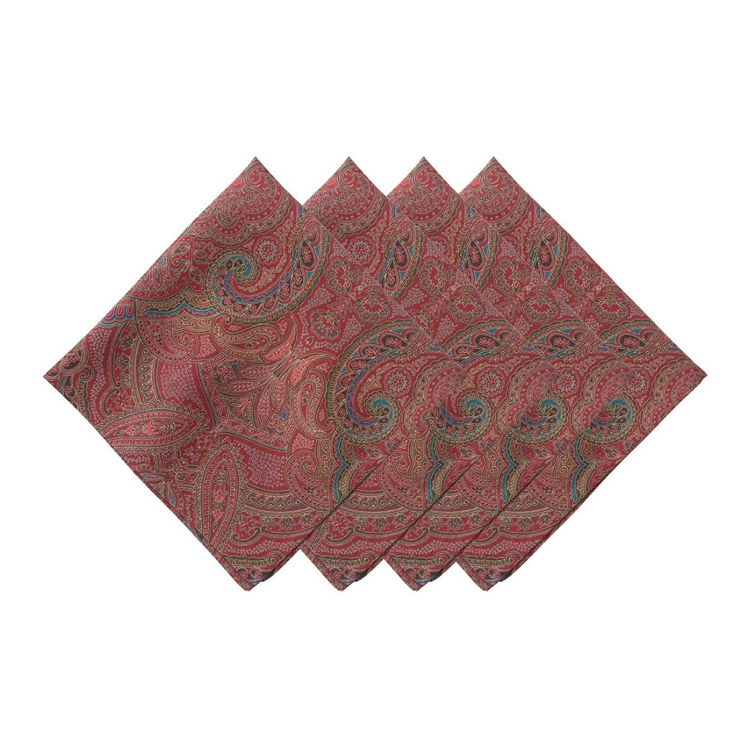Paisley Red Napkin