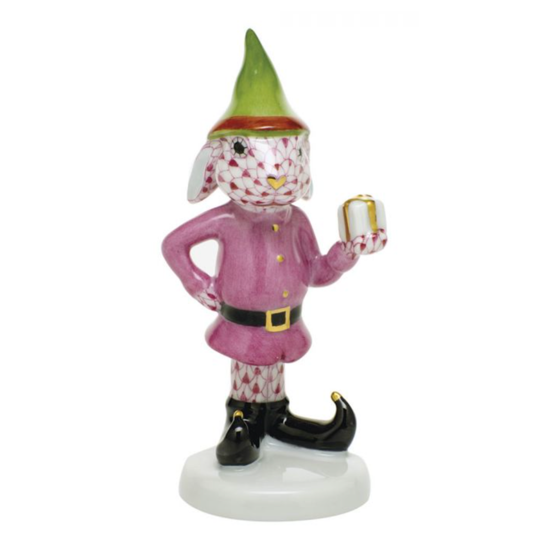 HEREND Elf Bunny RUST,RASPBERRY,KEYLIME,BUTTERSCOTCH,BLACK,BLUE