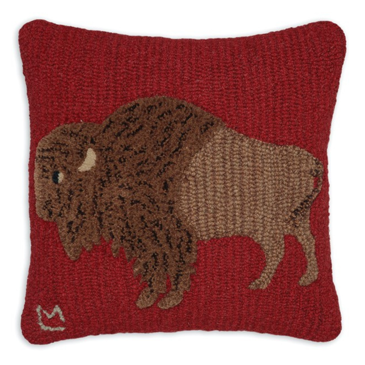 CHANDLER 4 CORNERS Plush Buffalo Pillow
