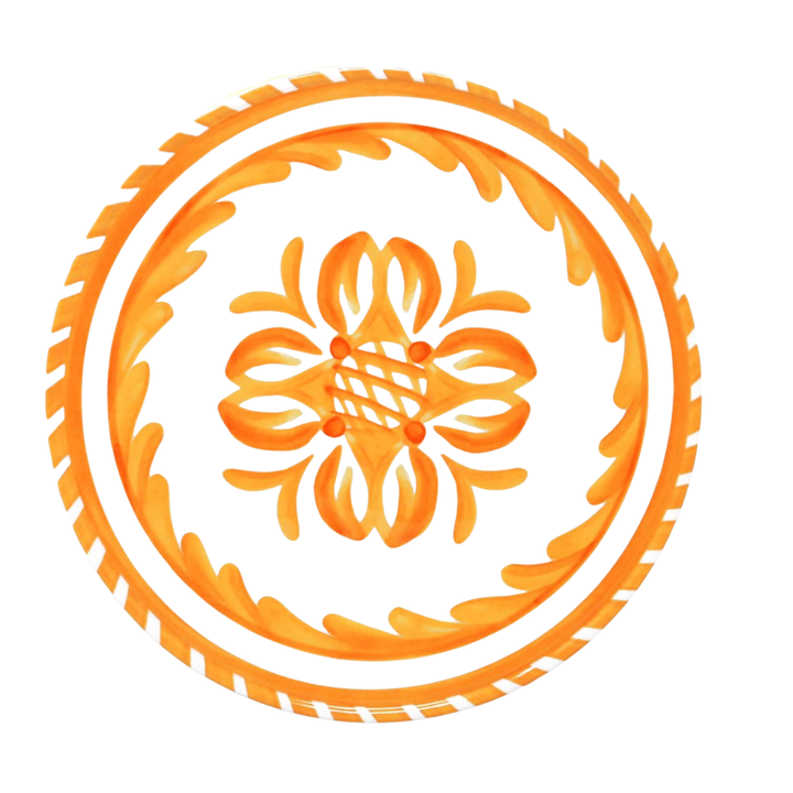 LE CADEAUX Sicily Orange Appetizer Plate
