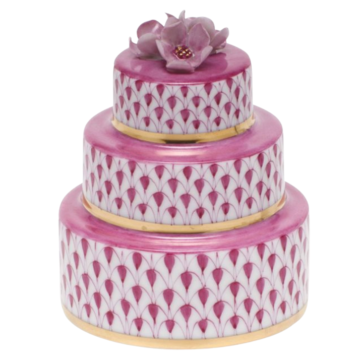 HEREND Wedding Cake RASPBERRY
