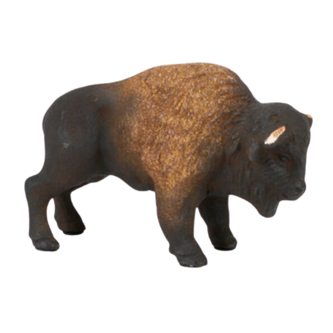 180 DEGREES Buffalo Cast Iron Figurine