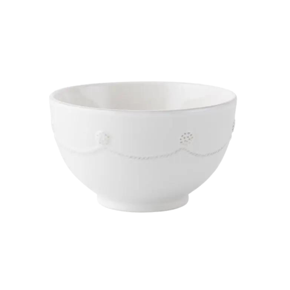 JULISKA Berry And Thread Whitewash Cereal Or Ice Cream Bowl