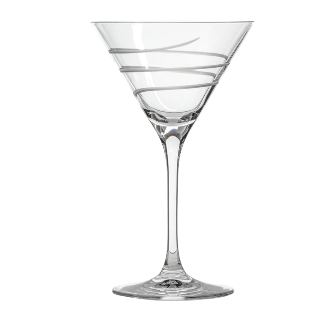 ROLF Twist Martini 10 Ounce Glass Default Title
