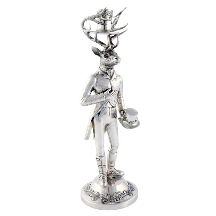 VAGABOND HOUSE House Gentleman Tall Elk Candlestick