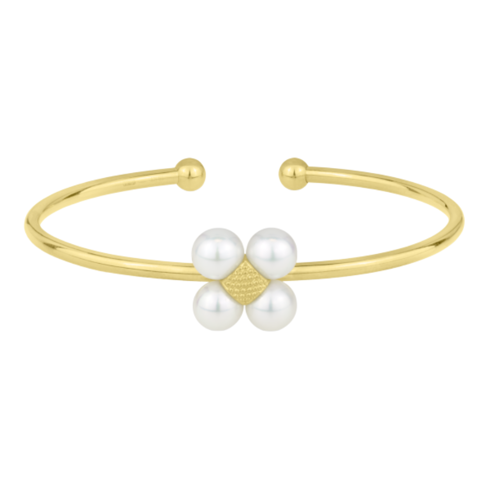 PAUL MORELLI Sequence 18K Yellow Bracelet With Pearls Default Title