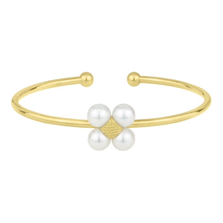 PAUL MORELLI Sequence 18K Yellow Bracelet With Pearls Default Title