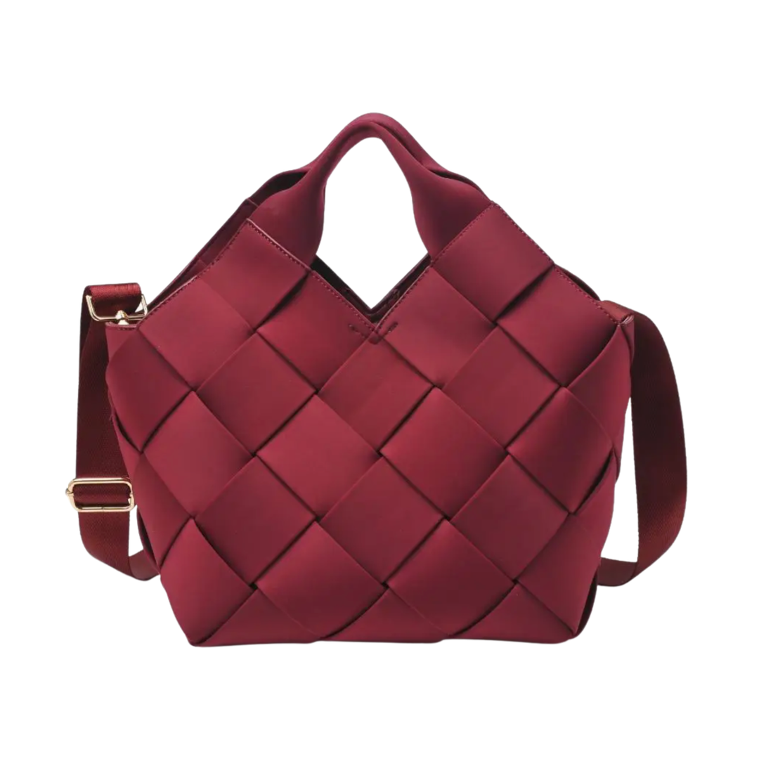 SOL AND SELENE Resilence Wine Color Tote Purse Default Title
