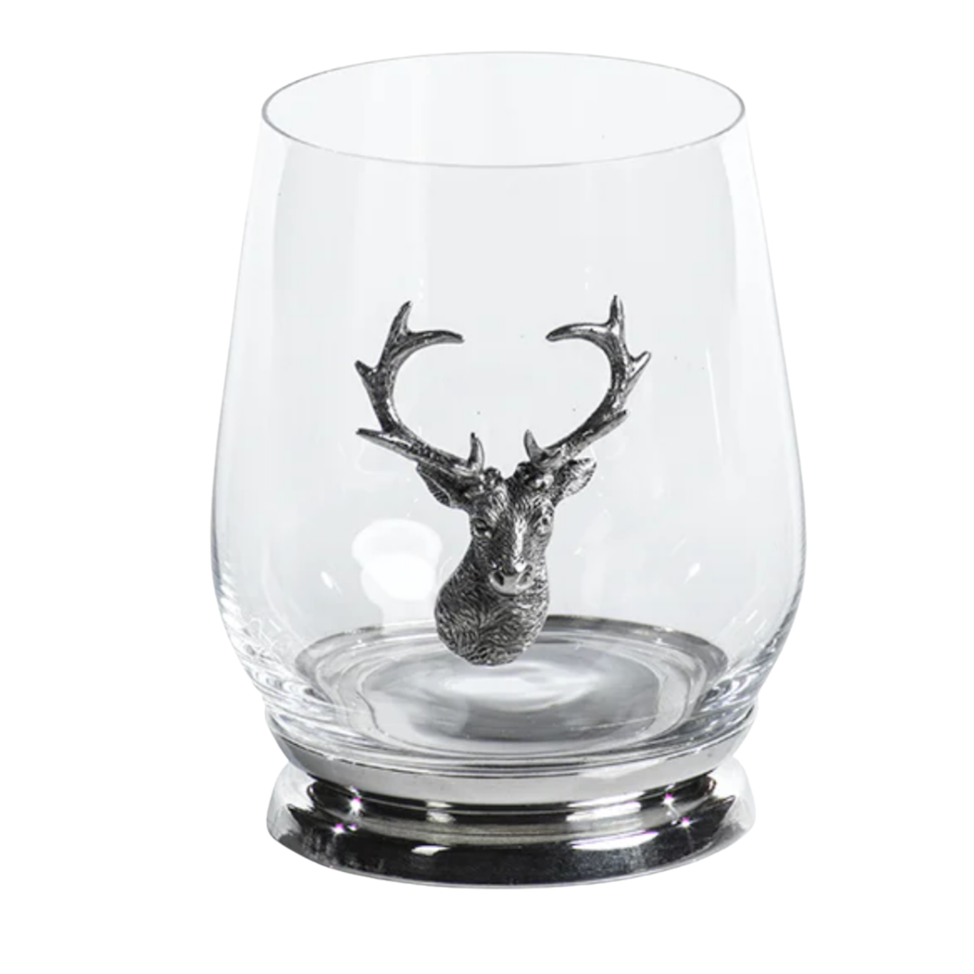 ZODAX St. Anton Pewter And Glass Tumbler Default Title
