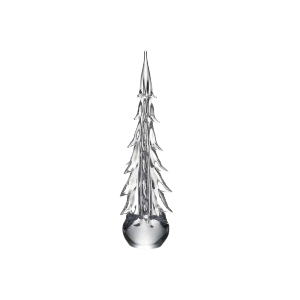SIMON PEARCE Evergreen 18" Vermont 5-Sided Glass Tree Default Title