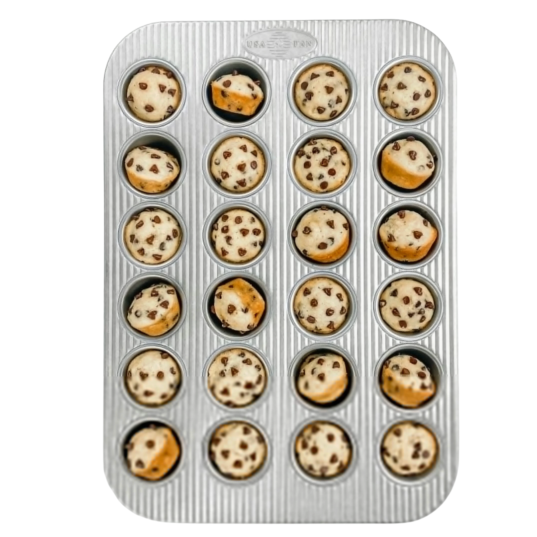USA PANS Mini Muffin Pan 24Cup