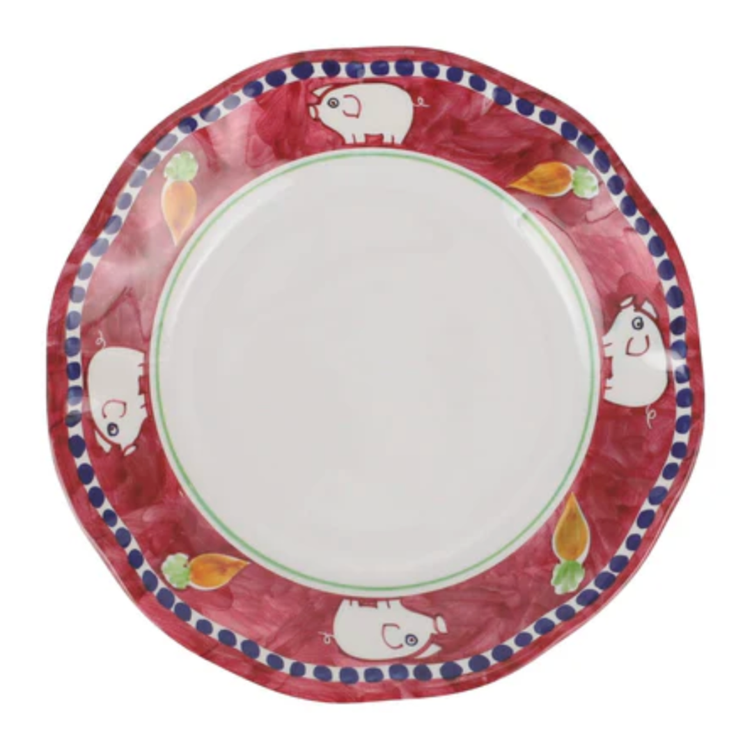 VIETRI Melamine Campagna Porco Salad Plate Default Title