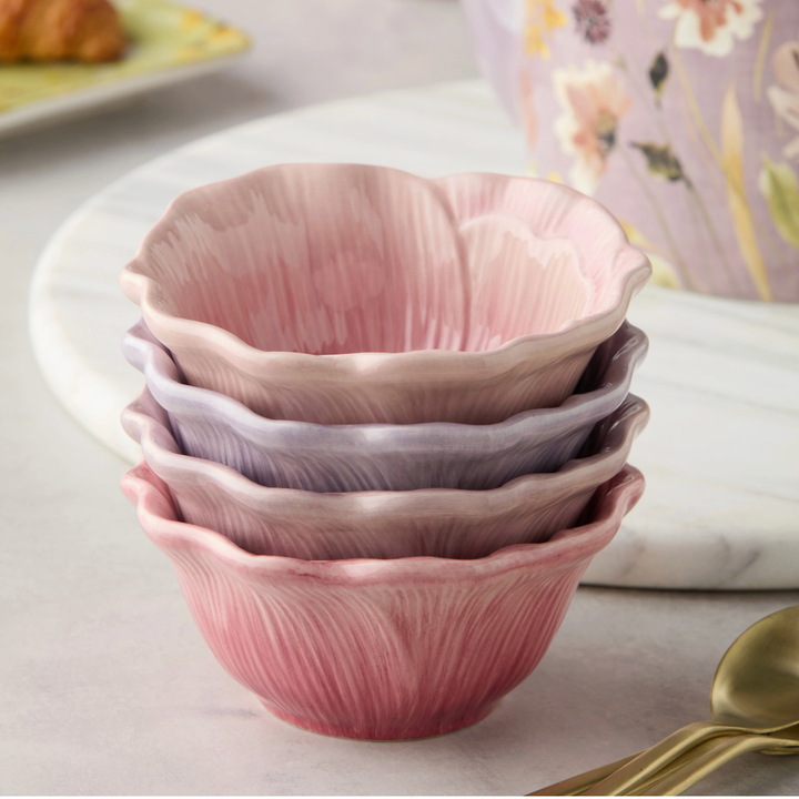 CERTIFIED INTERNATIONAL Wildflower 3-D Floral Ice Bowl
