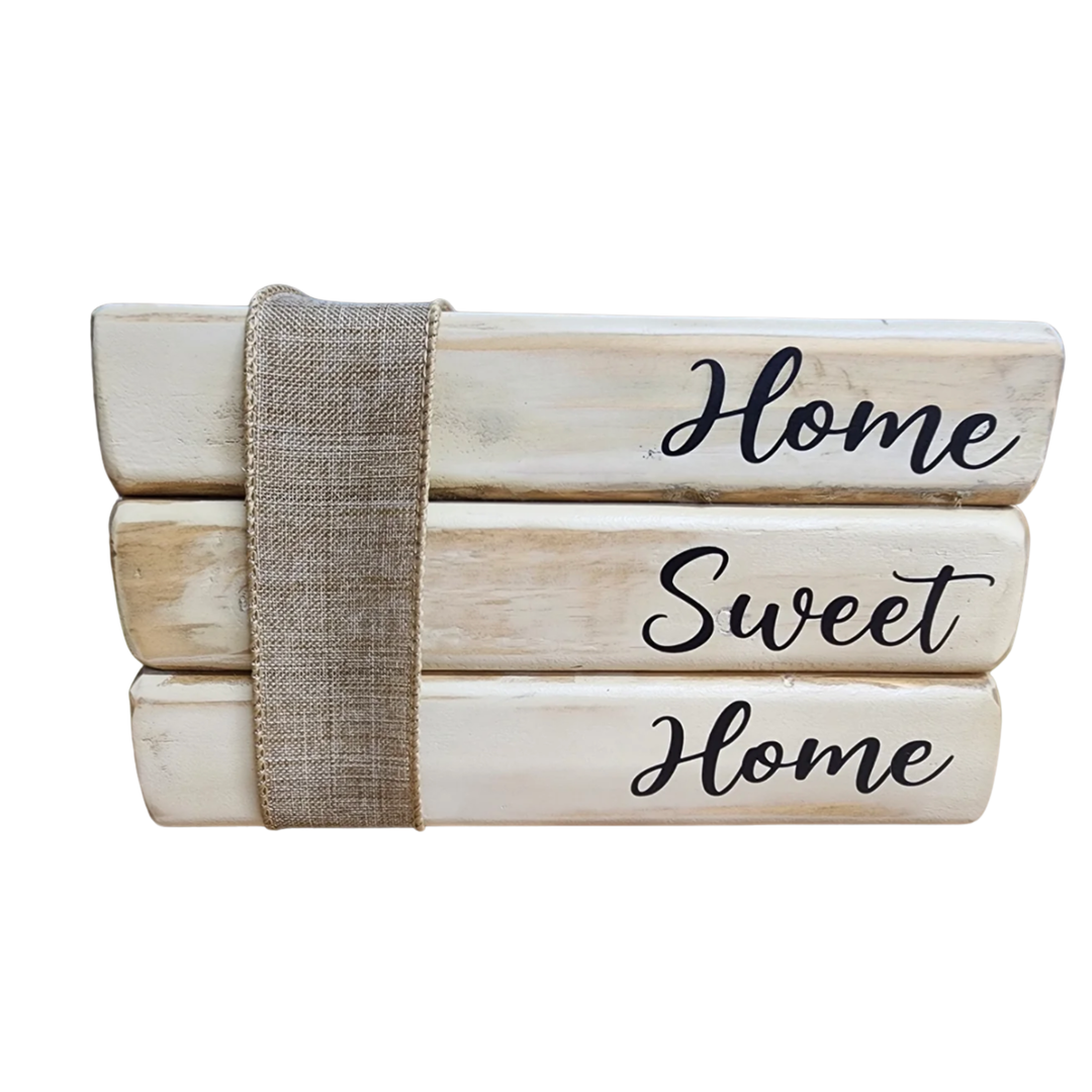 CRADLE & CO Home Sweet Home Faux Book Stacks Default Title
