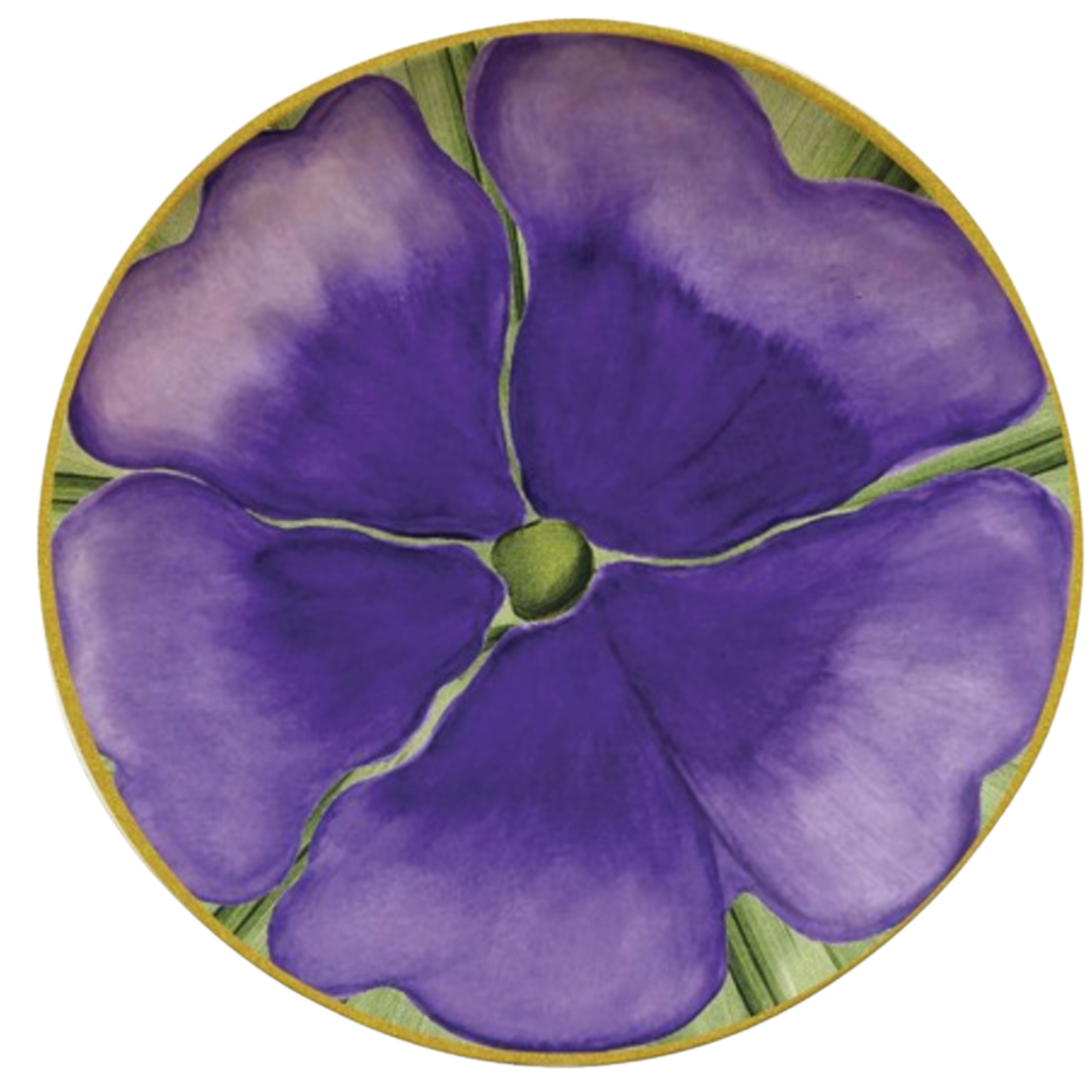 MERRITT Botanic Garden Purple Salad Plate Default Title