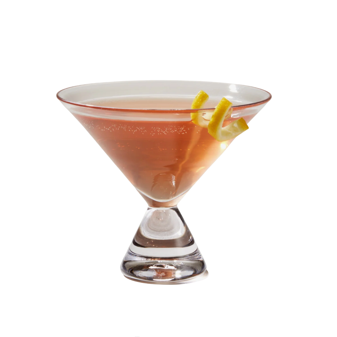 SIMON PEARCE Westport Stemless Martini Glass