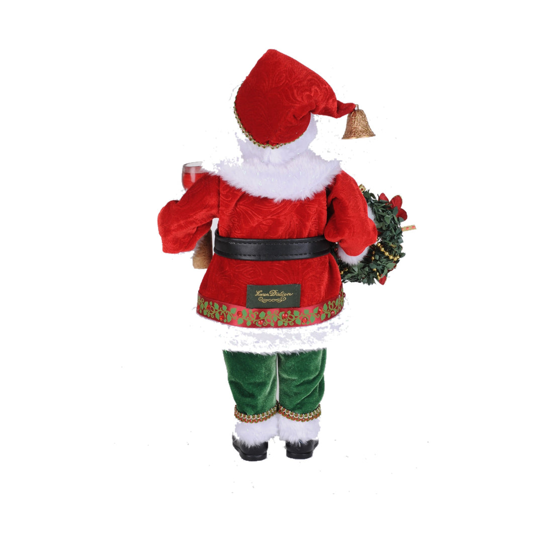 KAREN DIDION Santa's Holiday Toast Figure