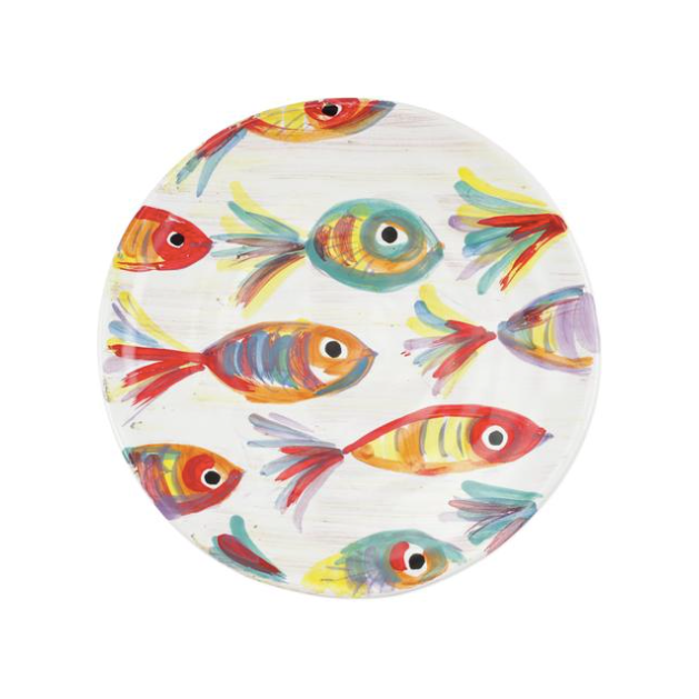 VIETRI Pesci Colorati Salad Plate Default Title