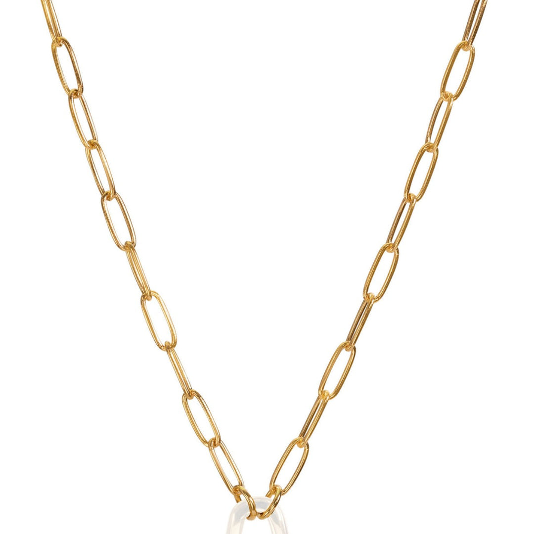 Heather B. Moore 2.9mm hinge chain in 14K yellow gold