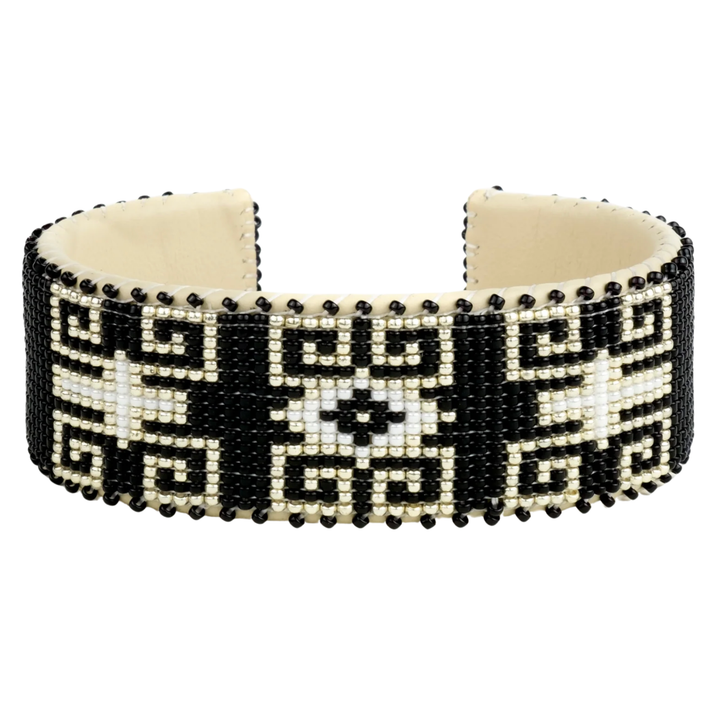 ETKIE Laura Large Glass Bead Cuff