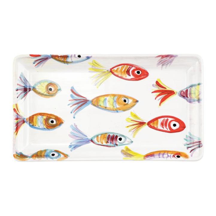 VIETRI Pesci Colorati Rectangula Platter Default Title