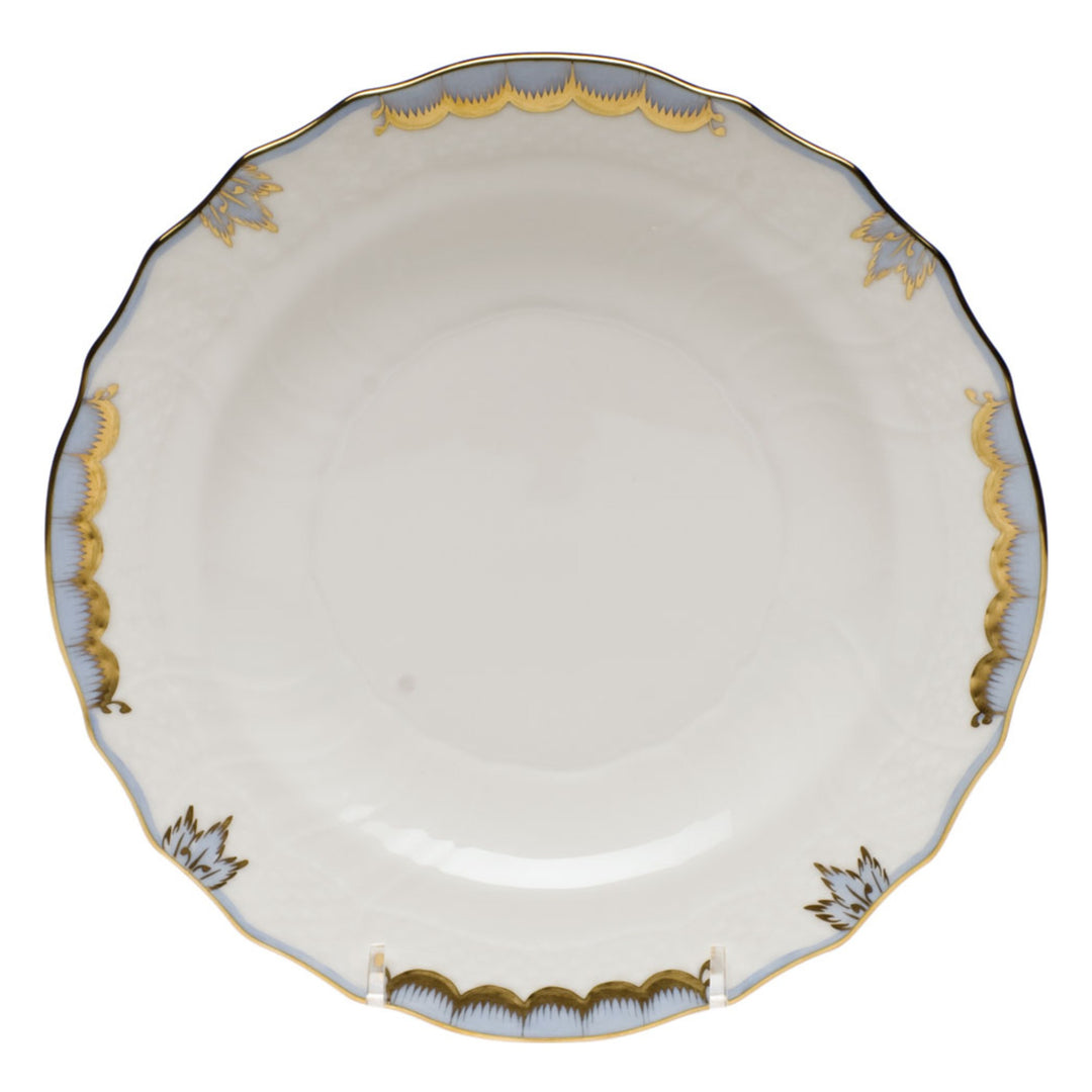 HEREND Princess Victoria Light Blue Salad Plate