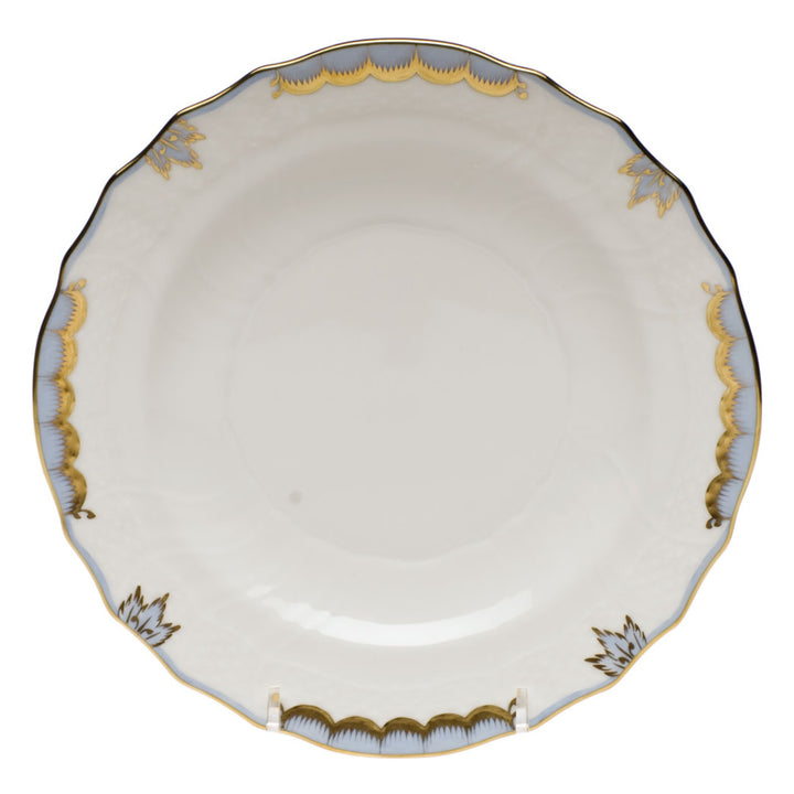 HEREND Princess Victoria Light Blue Salad Plate