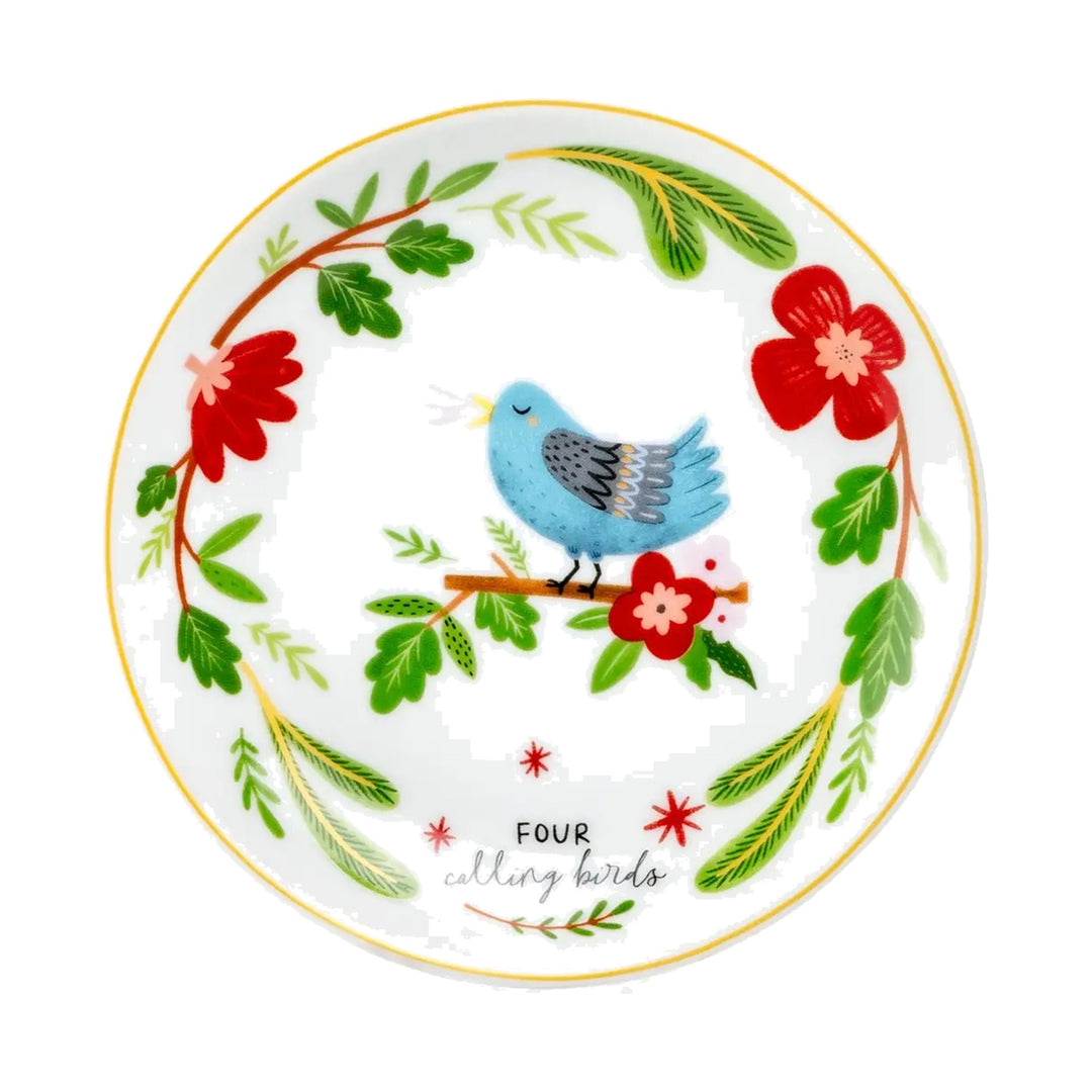 GRACE TEAWARE 12 Days of Christmas Appetizer Plate