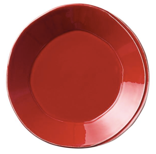 Lastra Red European Dinner Plate