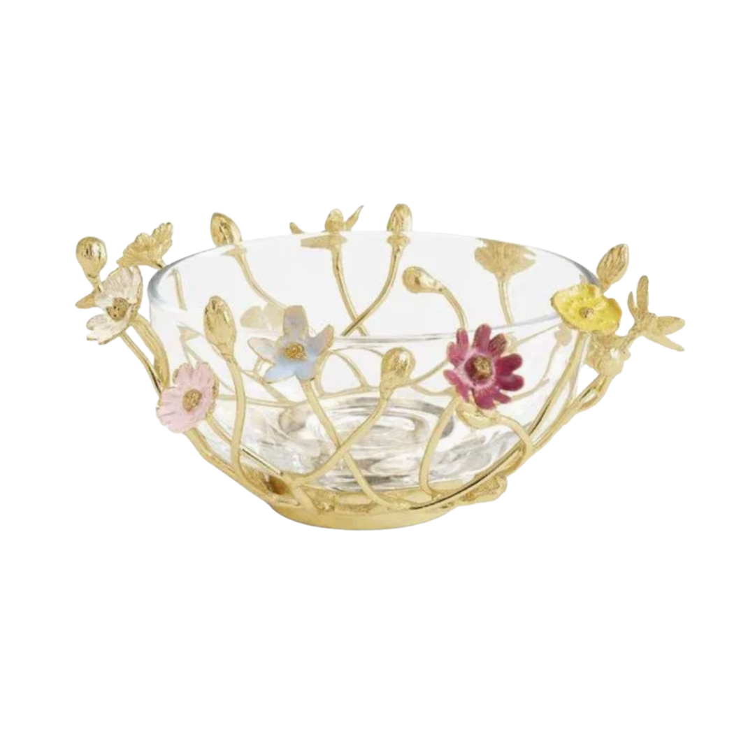 MICHAEL ARAM Wildflowers Small Glass Bowl Default Title