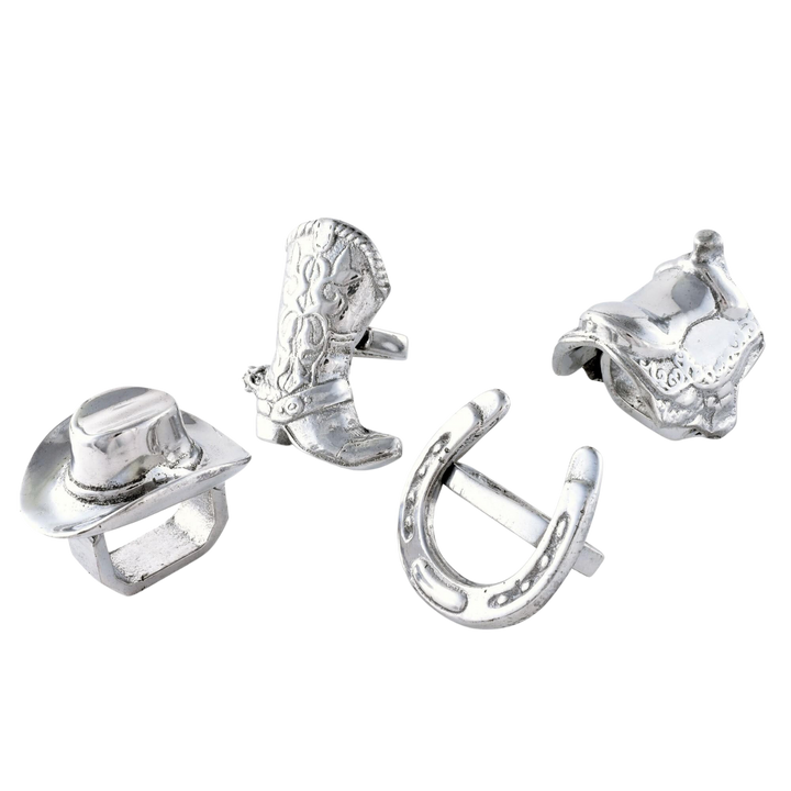 Individually Sold Wester Motif Napkin Rings