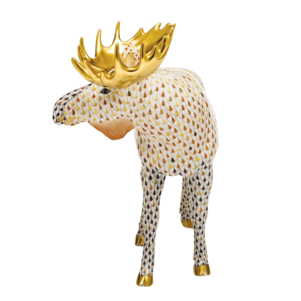 HEREND Multicolor Limited Edition Moose