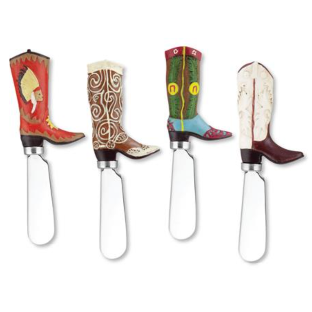 SUPREME HOUSEWARES Individually Sold Cowboy Boot Assorted Cheese Spreader