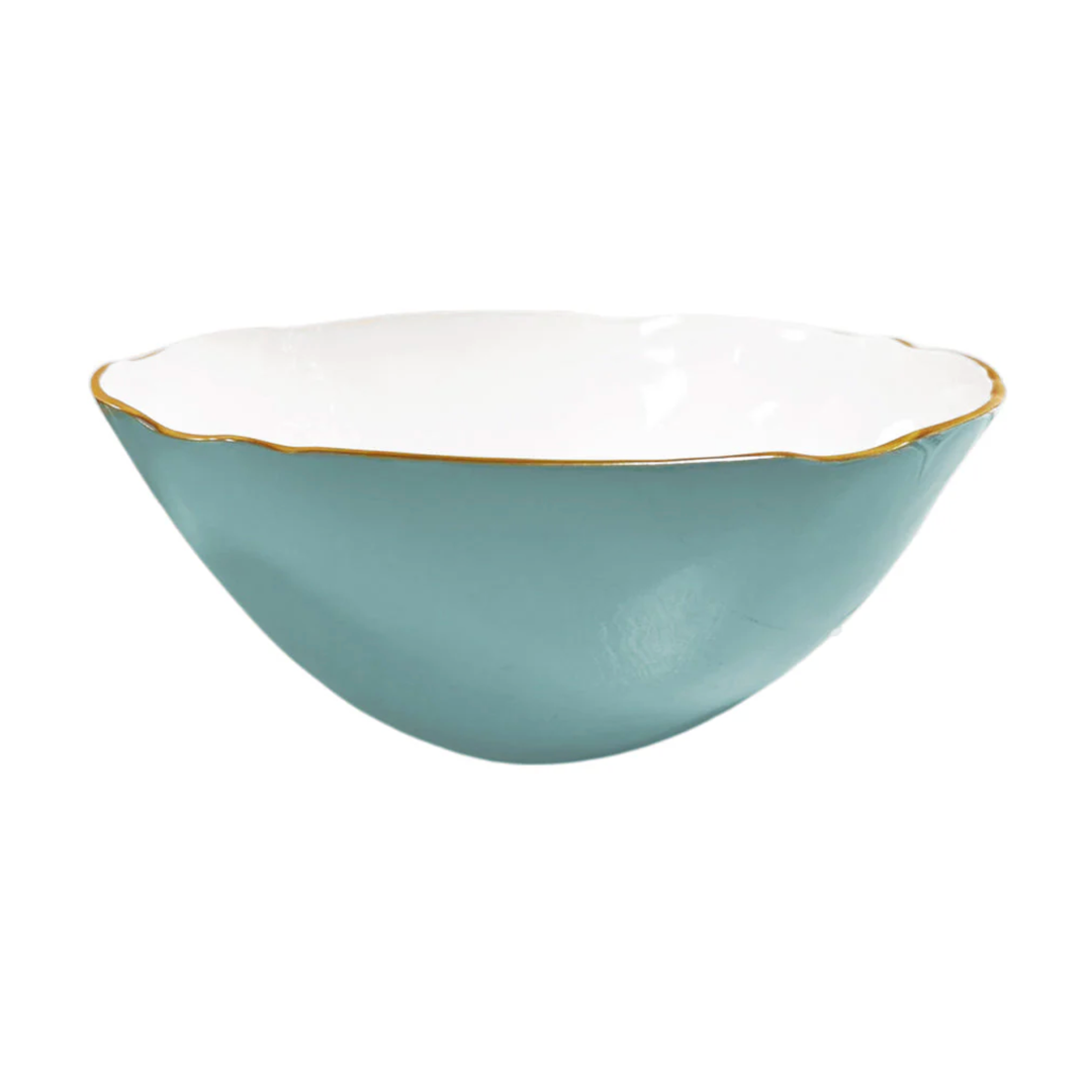 BEATRIZ BALL Demeter Turquoise And White Large Bowl Default Title
