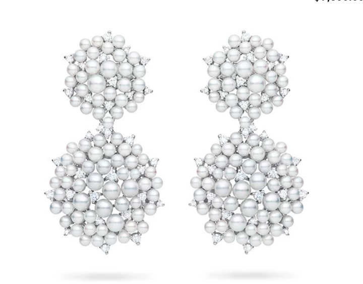 PAUL MORELLI Small Lagrange Pearl Double Dangle Earrings