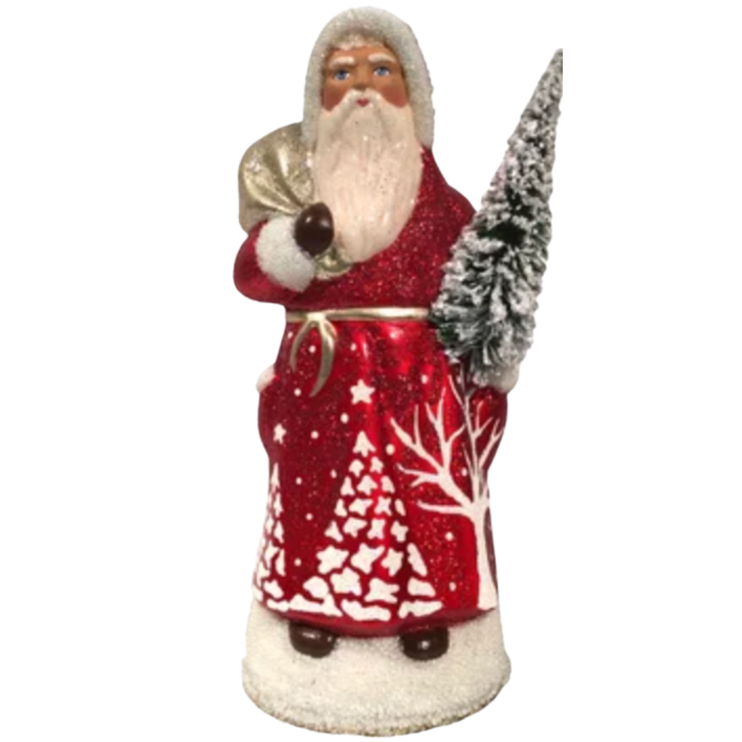 ALEXANDER TARON Santa With Pine Tree And Sack Of Toys Default Title