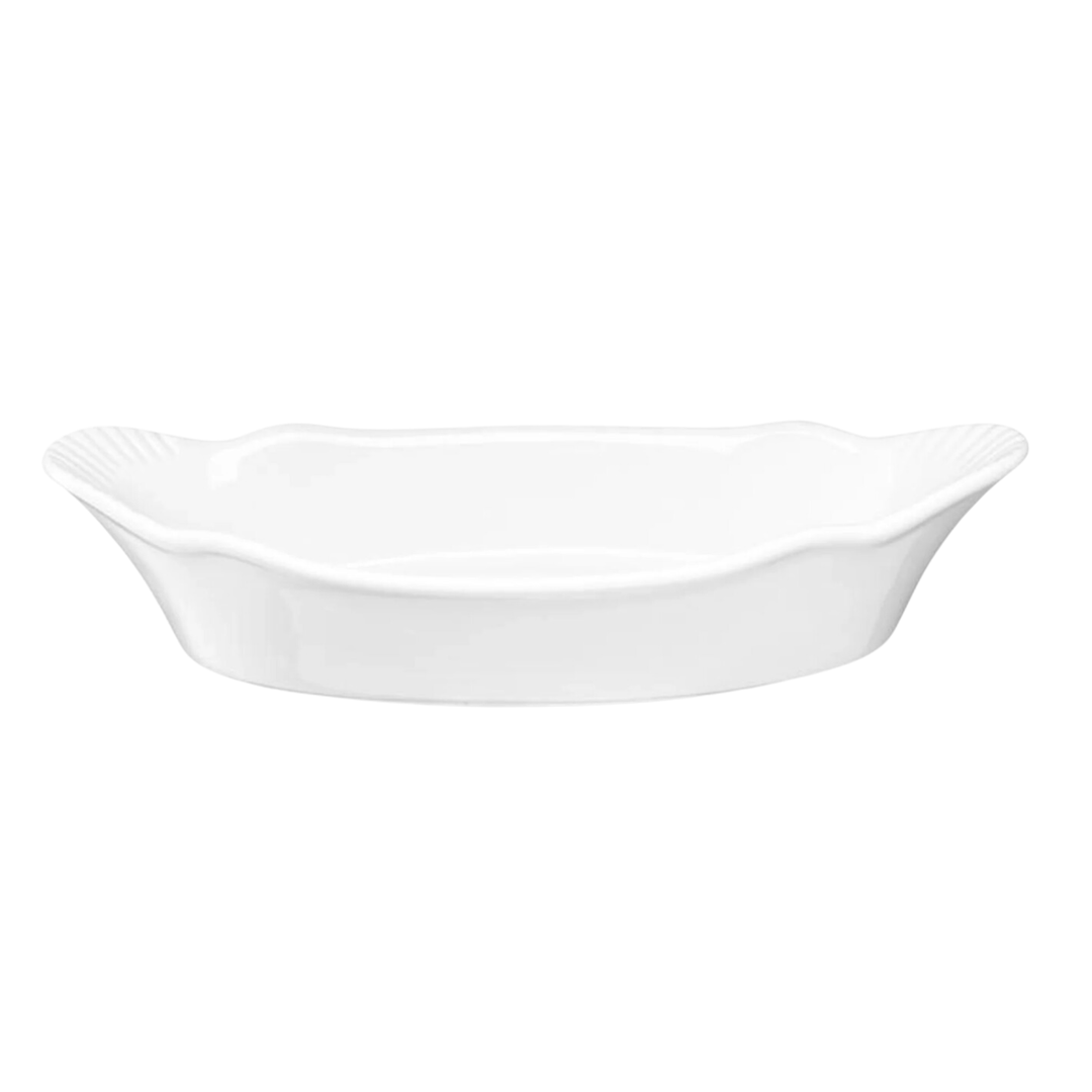 KOOK White Au Gratin Baking Dish Default Title