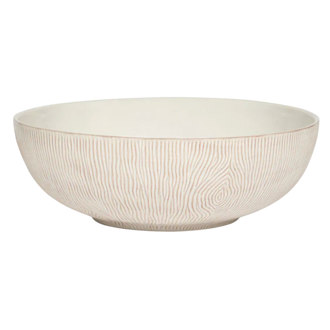 JULISKA Blenheim Oak Whitewash Serving Bowl