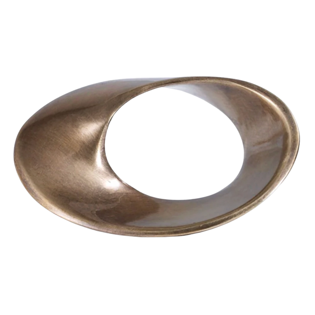 BODRUM Morgan Bronze Napkin Ring Default Title