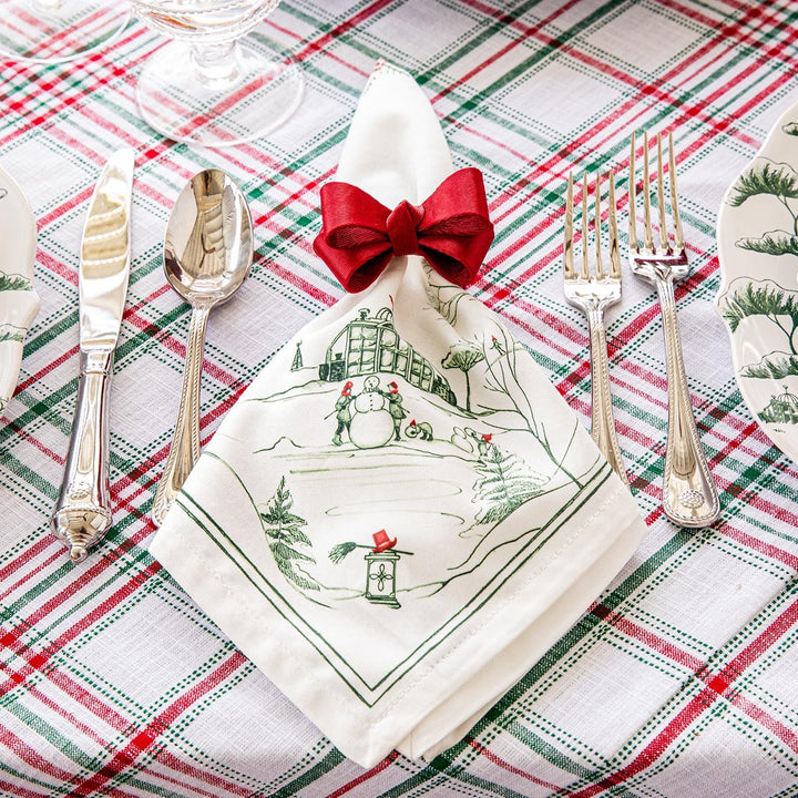 JULISKA Country Estate Winter Frolic Evergreen Napkin