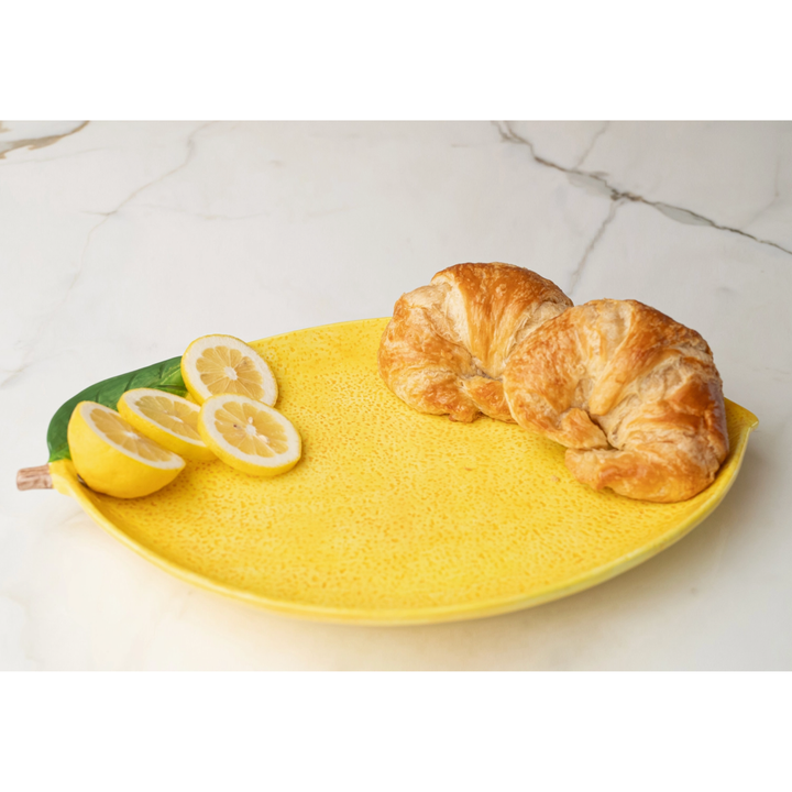 8 OAK LANE Lemon Serving Platter