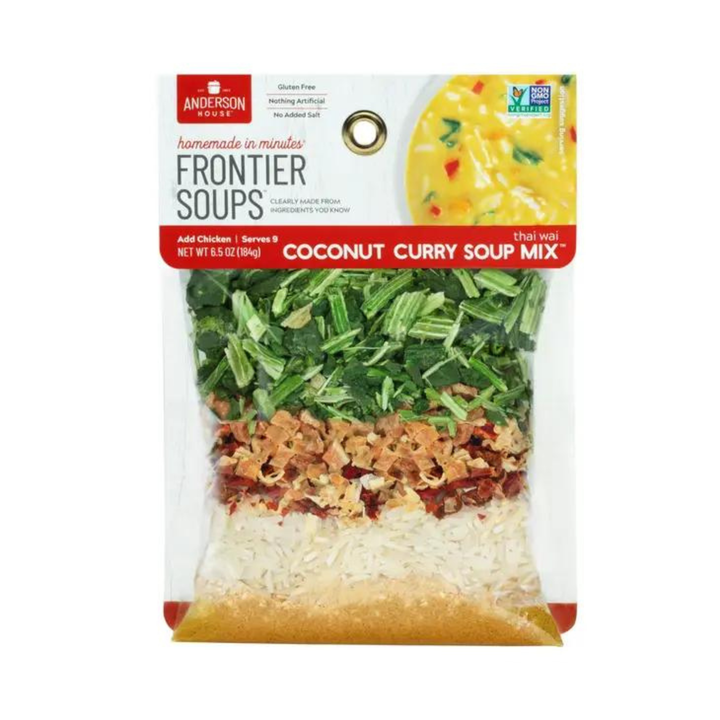 ANDERSON HOUSE FOODS FRONTIER SOUPS MIX Thai Wai Coconut Curry Soup Mix Default Title