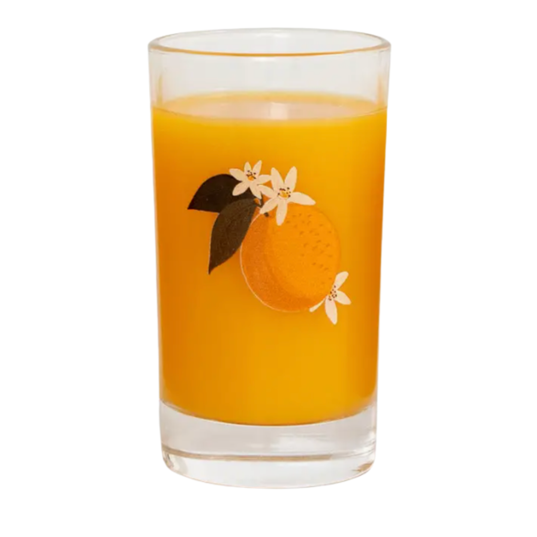 PAPER FARM PRESS Berry And Citrus Mini Juice Glass With Oranges Default Title